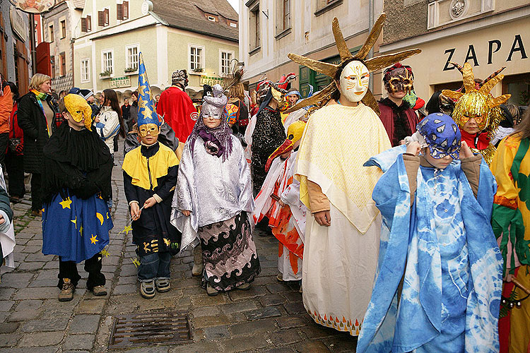 Masopustní průvod v Českém Krumlově, foto: © 2007 Libor Sváček