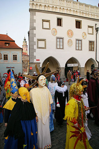 Masopustní průvod v Českém Krumlově, foto: © 2007 Libor Sváček