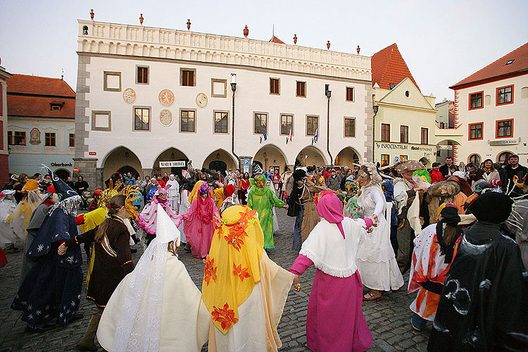 Masopustní průvod v Českém Krumlově, foto: © 2007 Libor Sváček