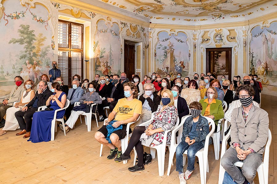 Tschechisches Philharmonisches Quartett - Noturno-Konzert im Luschloß Bellaria, 29.6.2020, Kammermusikfestival Český Krumlov