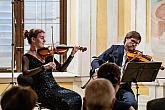 Czech Philharmonic Quartet - Nocturne in the Bellaria Summerhouse, 29.6.2020, Chamber Music Festival Český Krumlov, photo by: Lubor Mrázek