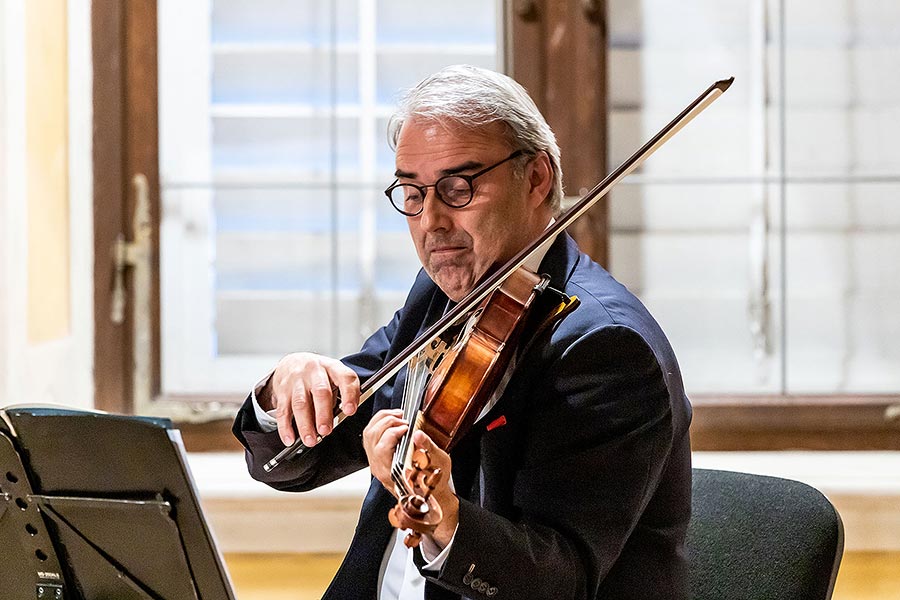 Tschechisches Philharmonisches Quartett - Noturno-Konzert im Luschloß Bellaria, 29.6.2020, Kammermusikfestival Český Krumlov