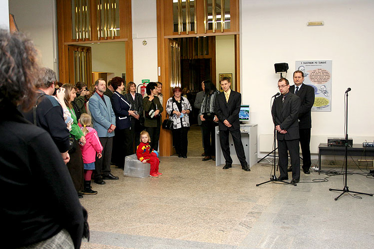 Výstava Šumava - tajemství, nostalgie, příběhy, vernisáž 1.3.3007, Národní zemědělské muzeum Praha, foto: © 2007 Petr Hudičák