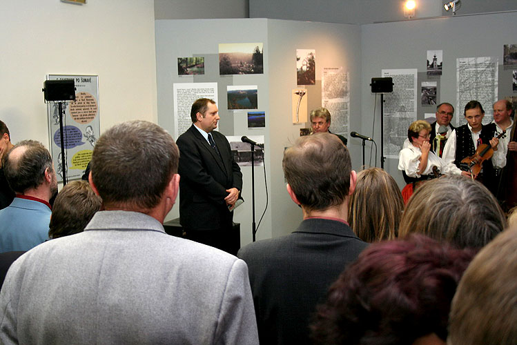 Výstava Šumava - tajemství, nostalgie, příběhy, vernisáž 1.3.3007, Národní zemědělské muzeum Praha, foto: © 2007 Petr Hudičák