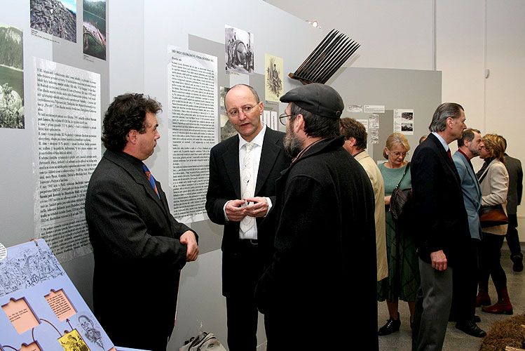 Výstava Šumava - tajemství, nostalgie, příběhy, vernisáž 1.3.3007, Národní zemědělské muzeum Praha, foto: © 2007 Petr Hudičák