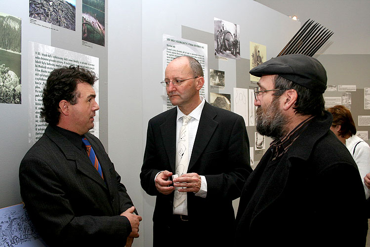 Výstava Šumava - tajemství, nostalgie, příběhy, vernisáž 1.3.3007, Národní zemědělské muzeum Praha, foto: © 2007 Petr Hudičák