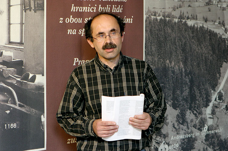 Vernisáž výstavy „Jižní Čechy známé a zapomenuté“, 10.3.3007, Městský úřad v Českém Krumlově, Kaplická 439, foto: © 2007 Lubor Mrázek