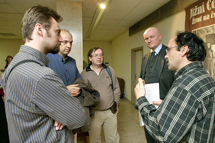 Vernisáž výstavy „Jižní Čechy známé a zapomenuté“, 10.3.3007, Městský úřad v Českém Krumlově, Kaplická 439, foto: © 2007 Lubor Mrázek