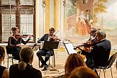 České filharmonické kvarteto - nokturno v letohrádku Bellaria, 29.6.2020, Festival komorní hudby Český Krumlov, foto: Lubor Mrázek