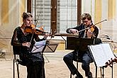 Tschechisches Philharmonisches Quartett - Noturno-Konzert im Luschloß Bellaria, 29.6.2020, Kammermusikfestival Český Krumlov, Foto: Lubor Mrázek