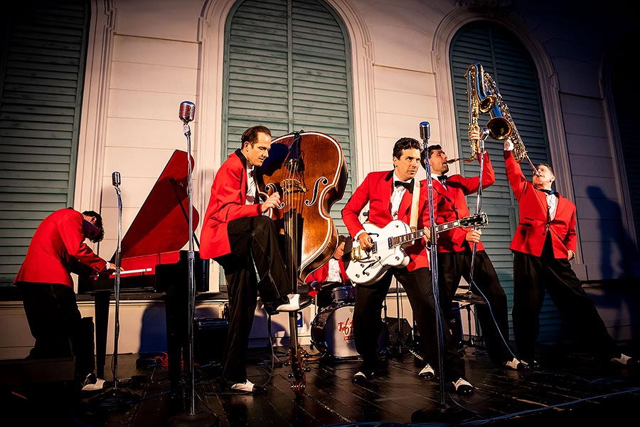 The 6 Fireballs - Rock’n’Roll above the Vltava, 30.6.2020, Chamber Music Festival Český Krumlov