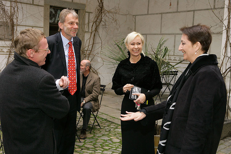 Egon Schiele Art Centrum - Opening of the exhibitions for year 2007 - Keith Haring (1958-1990, New York), Young Artists from New York 2007, Petr Kvíčala (b. 1960, Brno), 6th April 2007, photo: © 2007 Libor Sváček