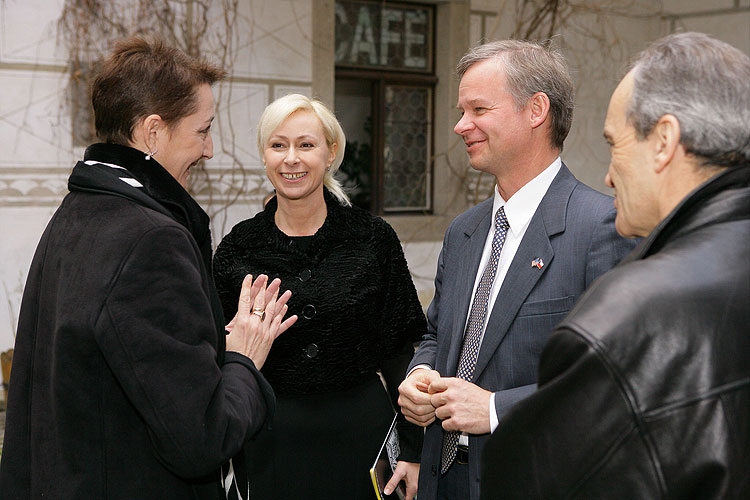 Egon Schiele Art Centrum - Opening of the exhibitions for year 2007 - Keith Haring (1958-1990, New York), Young Artists from New York 2007, Petr Kvíčala (b. 1960, Brno), 6th April 2007, photo: © 2007 Libor Sváček