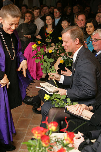 Egon Schiele Art Centrum - Opening of the exhibitions for year 2007 - Keith Haring (1958-1990, New York), Young Artists from New York 2007, Petr Kvíčala (b. 1960, Brno), 6th April 2007, photo: © 2007 Libor Sváček