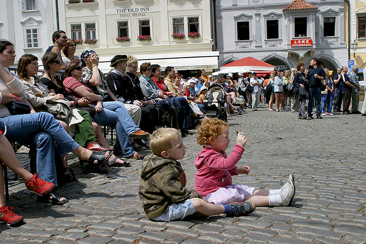 Slavnosti pětilisté růže 21. - 24.6.2007, Český Krumlov, foto: © 2007 Lubor Mrázek