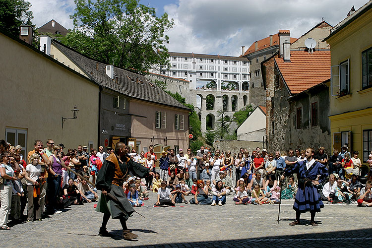 Fest der fünfblättrigen Rose 21. - 24.6.2007, Český Krumlov, Foto: © 2007 Lubor Mrázek