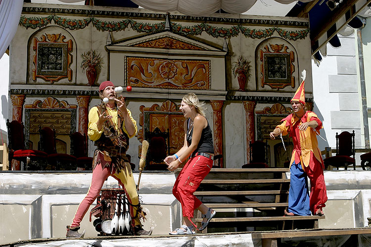 Fest der fünfblättrigen Rose 21. - 24.6.2007, Český Krumlov, Foto: © 2007 Lubor Mrázek