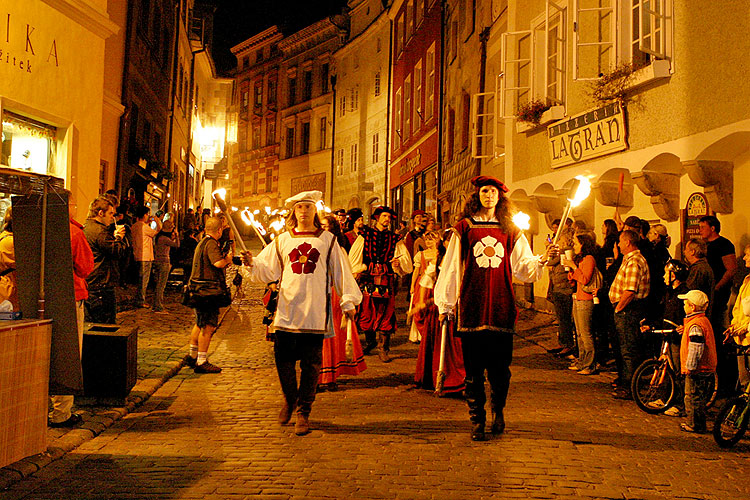 Fest der fünfblättrigen Rose 21. - 24.6.2007, Český Krumlov, Foto: © 2007 Lubor Mrázek