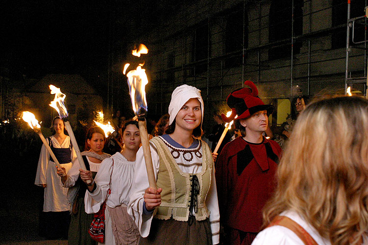 Slavnosti pětilisté růže 21. - 24.6.2007, Český Krumlov, foto: © 2007 Lubor Mrázek