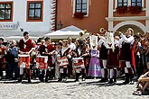 Fest der fünfblättrigen Rose 21. - 24.6.2007, Český Krumlov, Foto: © 2007 Lubor Mrázek 