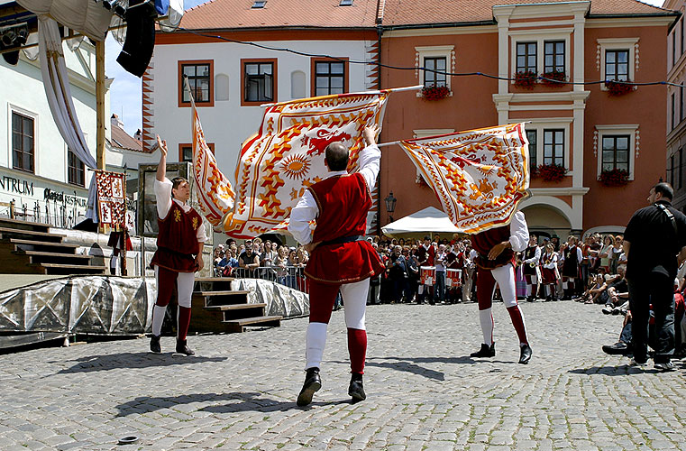 Fest der fünfblättrigen Rose 21. - 24.6.2007, Český Krumlov, Foto: © 2007 Lubor Mrázek