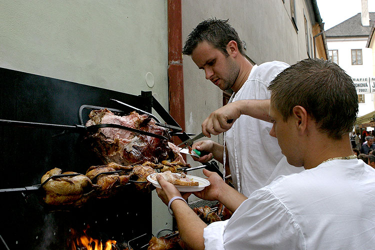 Slavnosti pětilisté růže 21. - 24.6.2007, Český Krumlov, foto: © 2007 Lubor Mrázek