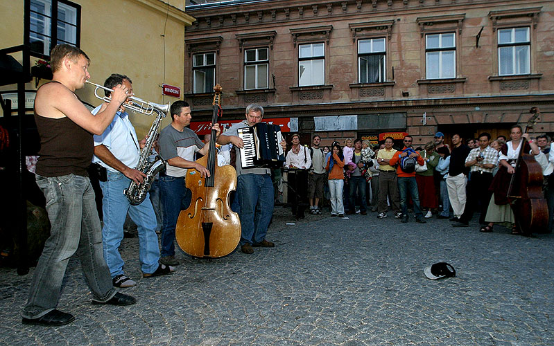 Fest der fünfblättrigen Rose 21. - 24.6.2007, Český Krumlov, Foto: © 2007 Lubor Mrázek