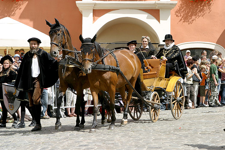 Slavnosti pětilisté růže 21. - 24.6.2007, Český Krumlov, foto: © 2007 Lubor Mrázek