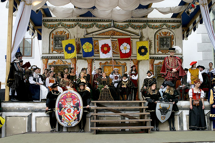 Five-Petalled Rose Celebrations 21. - 24.6.2007, Český Krumlov, photo: © 2007 Lubor Mrázek