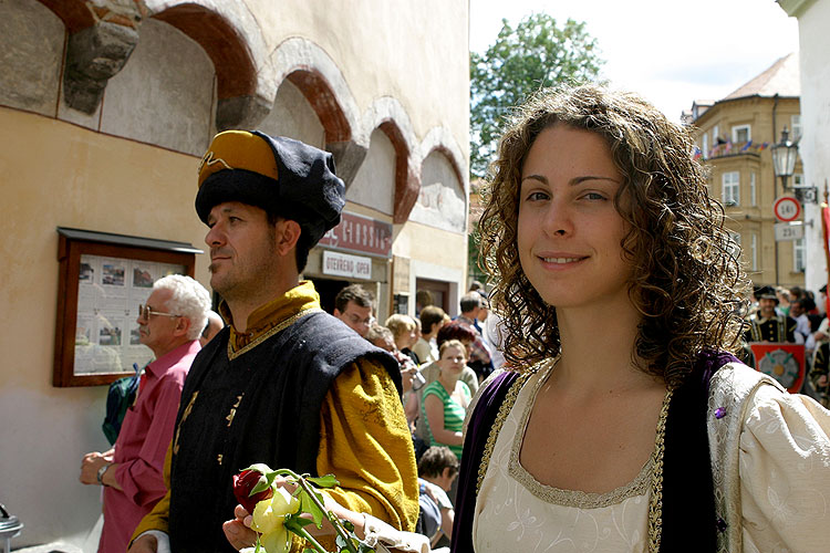 Slavnosti pětilisté růže 21. - 24.6.2007, Český Krumlov, foto: © 2007 Lubor Mrázek