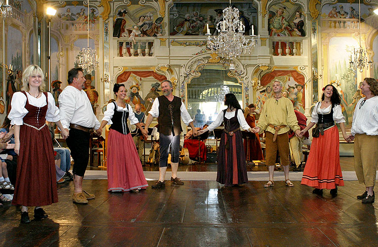 Fest der fünfblättrigen Rose 21. - 24.6.2007, Český Krumlov, Foto: © 2007 Lubor Mrázek