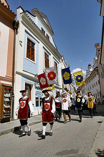 Slavnosti pětilisté růže 21. - 24.6.2007, Český Krumlov, foto: © 2007 Lubor Mrázek