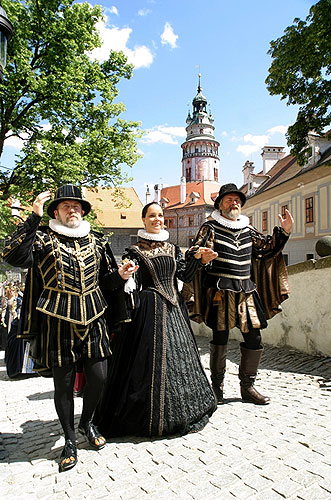 Fest der fünfblättrigen Rose 21. - 24.6.2007, Český Krumlov, Foto: © 2007 Lubor Mrázek