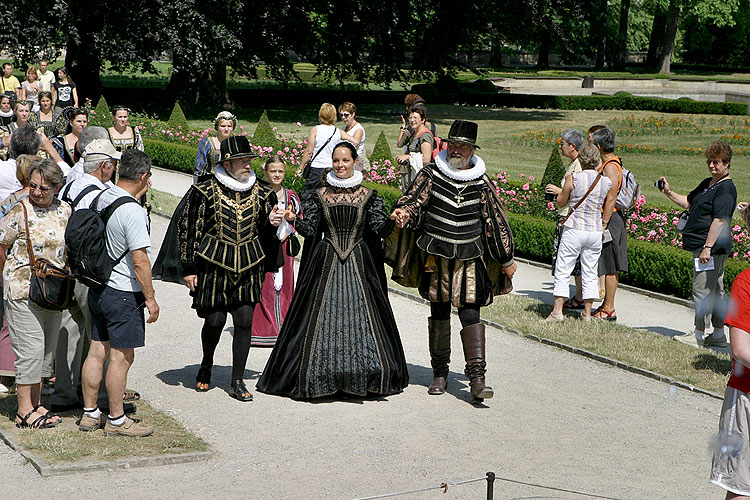 Fest der fünfblättrigen Rose 21. - 24.6.2007, Český Krumlov, Foto: © 2007 Lubor Mrázek