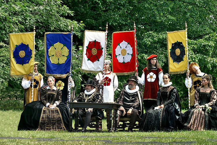 Fest der fünfblättrigen Rose 21. - 24.6.2007, Český Krumlov, Foto: © 2007 Lubor Mrázek