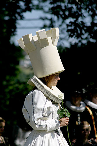 Fest der fünfblättrigen Rose 21. - 24.6.2007, Český Krumlov, Foto: © 2007 Lubor Mrázek