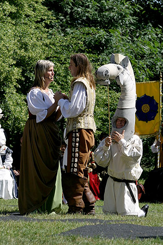 Slavnosti pětilisté růže 21. - 24.6.2007, Český Krumlov, foto: © 2007 Lubor Mrázek