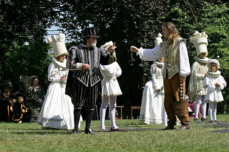 Fest der fünfblättrigen Rose 21. - 24.6.2007, Český Krumlov, Foto: © 2007 Lubor Mrázek