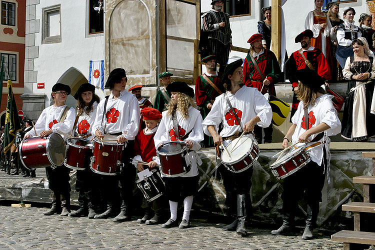 Slavnosti pětilisté růže 21. - 24.6.2007, Český Krumlov, foto: © 2007 Lubor Mrázek