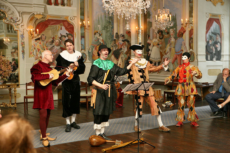 Baroque Night at the Český Krulov Castle ®, 29.6. and 30.6.2007, Festival of Chamber Music Český Krumlov, photo: © 2007 Lubor Mrázek