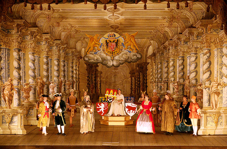 Baroque Night at the Český Krulov Castle ®, 29.6. and 30.6.2007, Festival of Chamber Music Český Krumlov