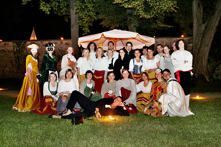 Baroque Night at the Český Krulov Castle ®, 29.6. and 30.6.2007, Festival of Chamber Music Český Krumlov, photo: © 2007 Lubor Mrázek