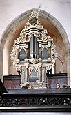 Organ concert, Drahomíra Matznerová - organ, Jiří Rejlek - trumpet, Church of St.Vitus, Český Krumlov, 1.7.2007, Festival of Chamber Music Český Krumlov, photo: © 2007 Lubor Mrázek 