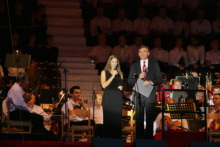 Carl Orff: Carmina Burana, Jižní terasy zámku, 20.7.2007, Mezinárodní hudební festival Český Krumlov, zdroj: © Auviex s.r.o., foto: Libor Sváček