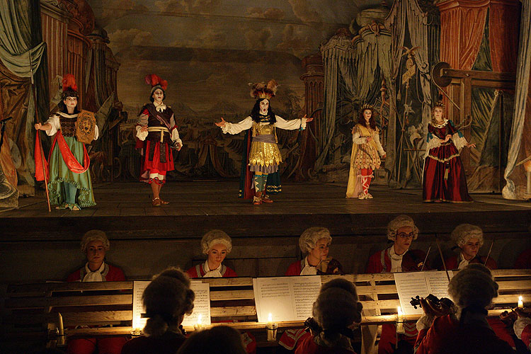 Experimental Opera Performance, Collegium Marianum, Baroque Theater, 1.8.2007, International Music Festival Český Krumlov, source: © Auviex s.r.o., photo: Libor Sváček