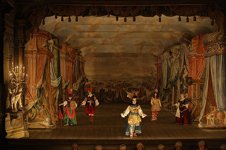 Experimental Opera Performance, Collegium Marianum, Baroque Theater, 3.8.2007, International Music Festival Český Krumlov, source: © Auviex s.r.o., photo: Libor Sváček