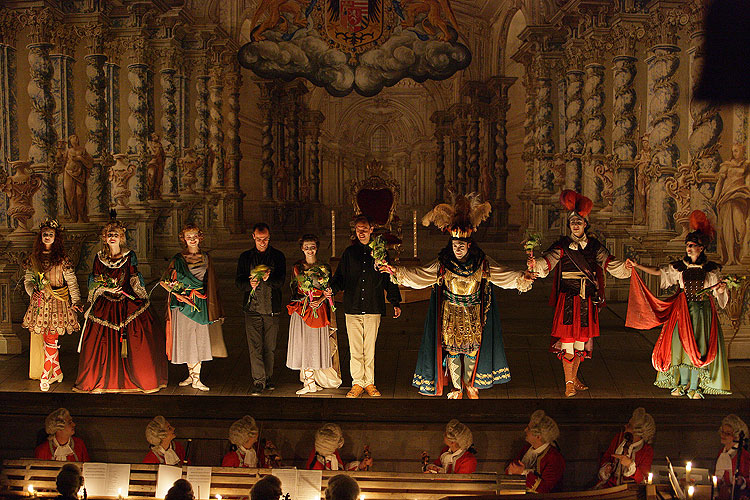 Experimental Opera Performance, Collegium Marianum, Baroque Theater, 10.8.2007, International Music Festival Český Krumlov, source: Auviex s.r.o., photo: Libor Sváček