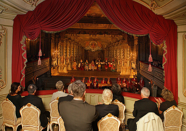 Experimental Opera Performance, Collegium Marianum, Baroque Theater, 10.8.2007, International Music Festival Český Krumlov, source: Auviex s.r.o., photo: Libor Sváček