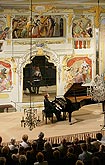 Roberto Prosseda (Italy) - piano, Masquerade hall, 16.8.2007, International Music Festival Český Krumlov, source: Auviex s.r.o., photo: Libor Sváček 