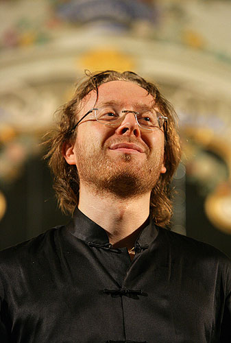 Roberto Prosseda (Italy) - piano, Masquerade hall, 16.8.2007, International Music Festival Český Krumlov, source: Auviex s.r.o., photo: Libor Sváček